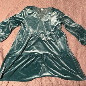 Gap Velvet Swing dress
